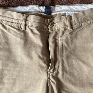 JCrew broken in men’s chinos, khaki